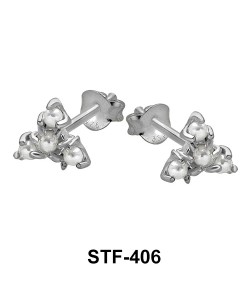 Stud Earring Glamour Pearl STF-406